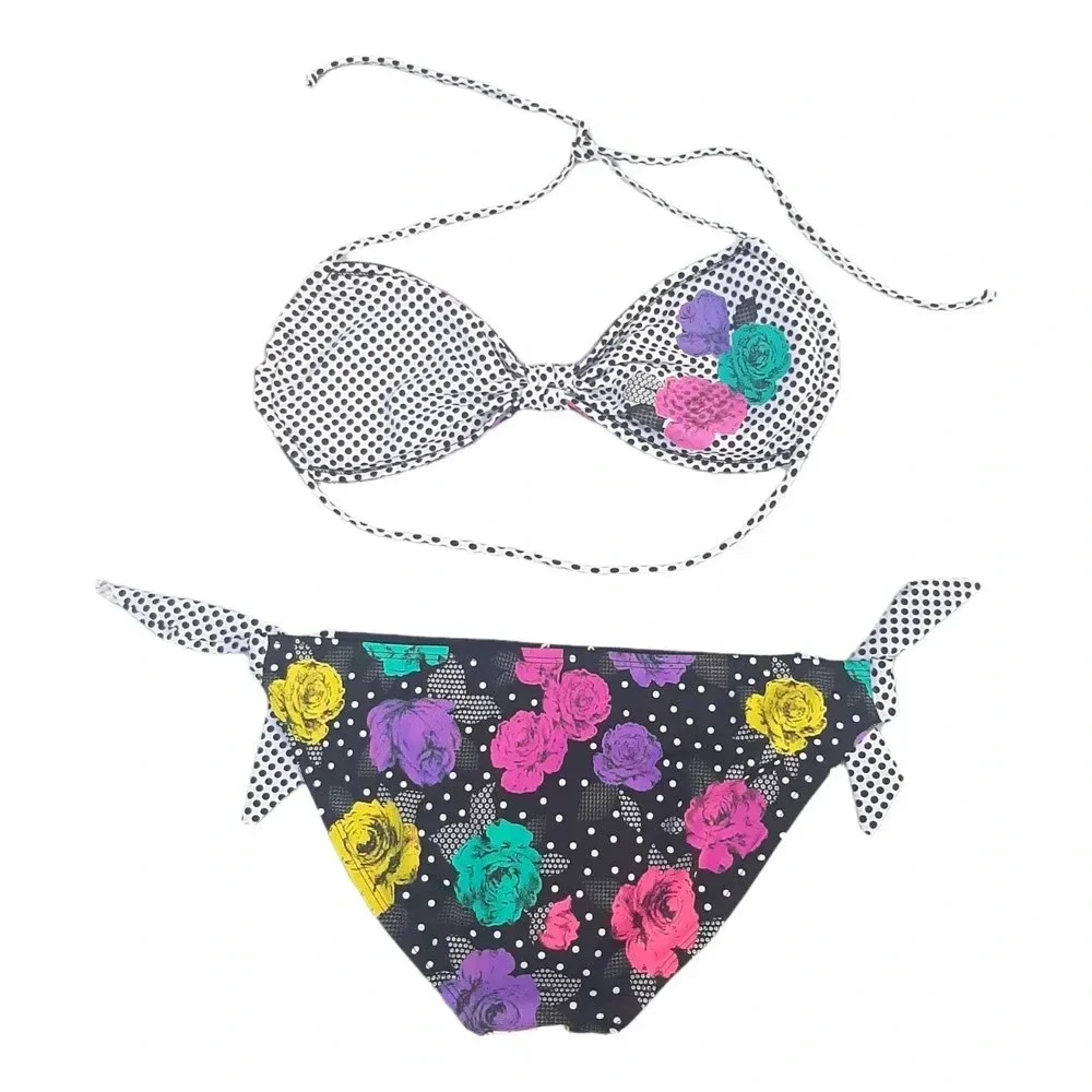 4 in 1 Bikini Set Mix & Match 2pc Swimsuit Size M